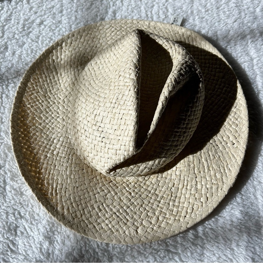Madewell Packable Straw Hat Small/ Medium NWT